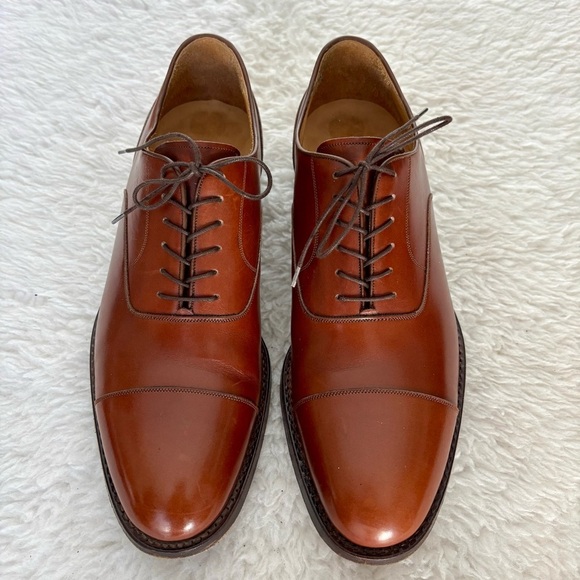 Calzoleria Harris Other - Calzoleria Harris Firenze Rich Brown Leather Oxfords size 9